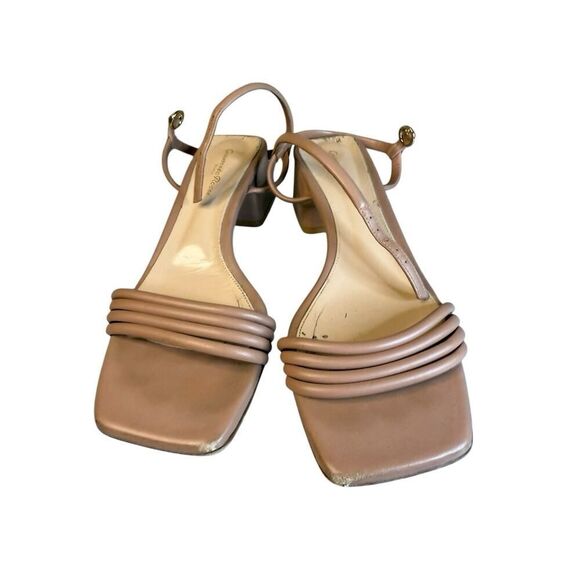 Gianvito Rossi Lena 45 leather Sandals in Blush Pink sz 39.5 - Picture 9 of 14